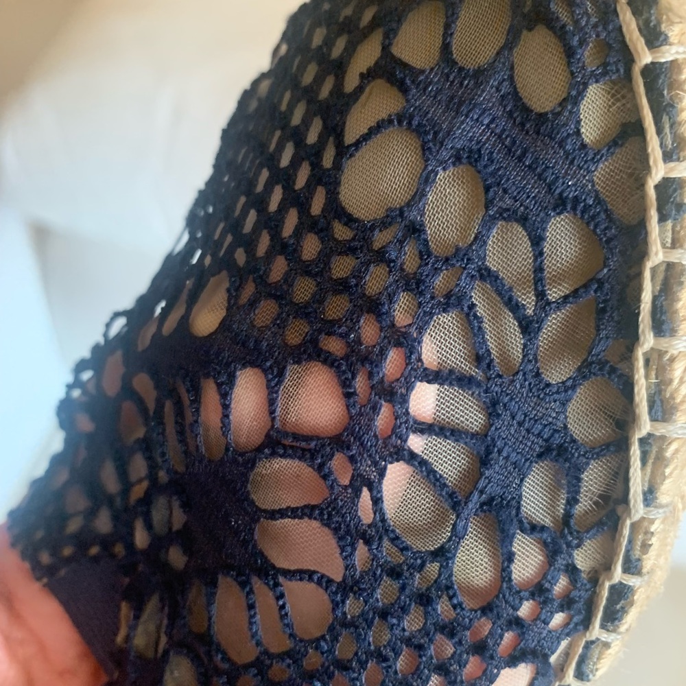 JOY & MARIO Blue Espadrilles size 8. Never wore . Last sale from display